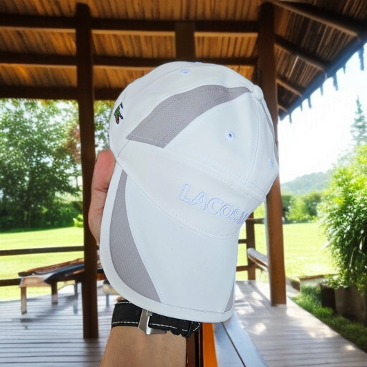 Casquette Lacoste Blanc