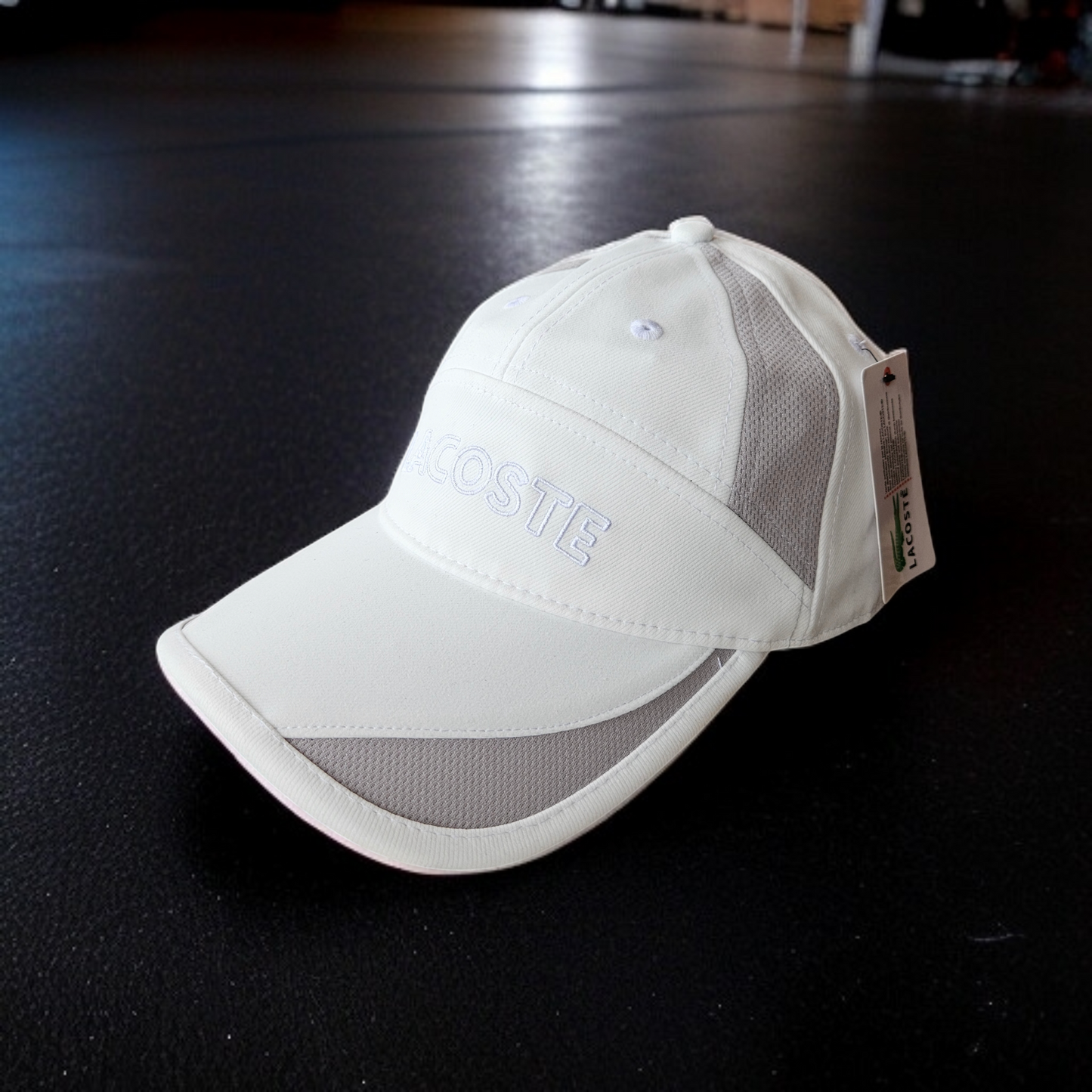 Casquette Lacoste Blanc