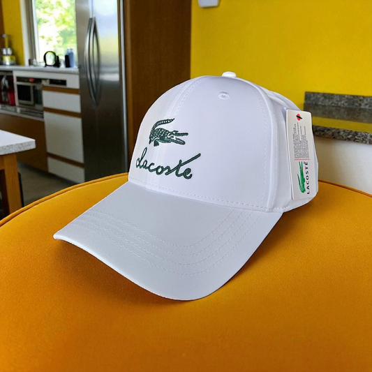 Casquette Lacoste Blanc