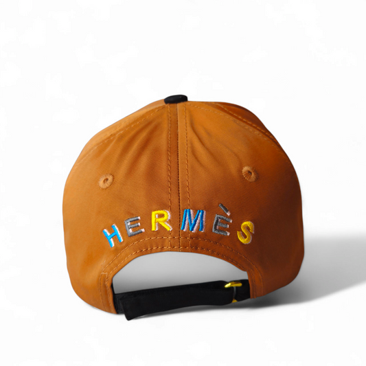 Casquette Hermes marron