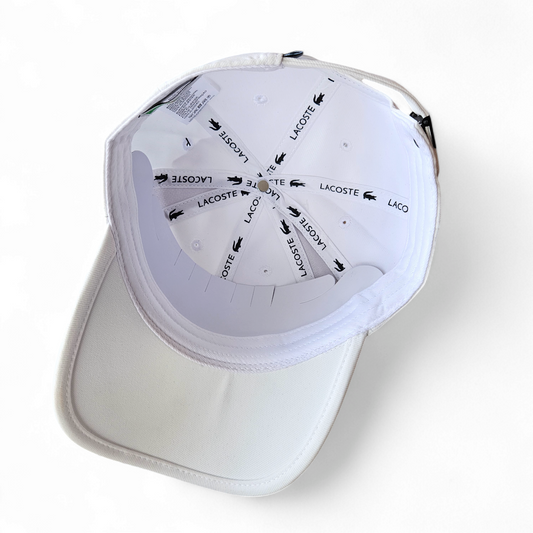 Casquette Lacoste Blanc