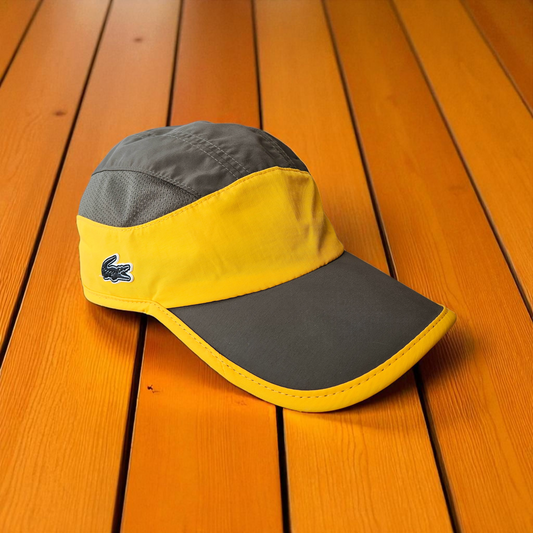 Casquette Lacoste jaune & vert