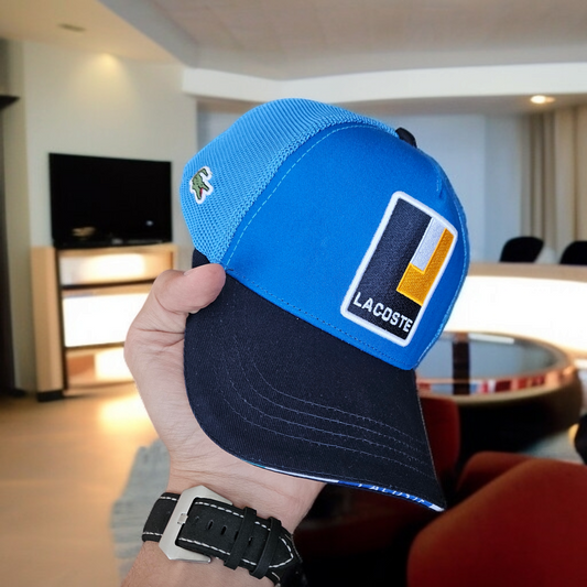 Casquette Lacoste bleu
