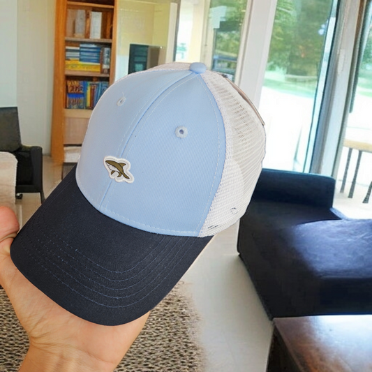 Casquette Shark bleu ciel