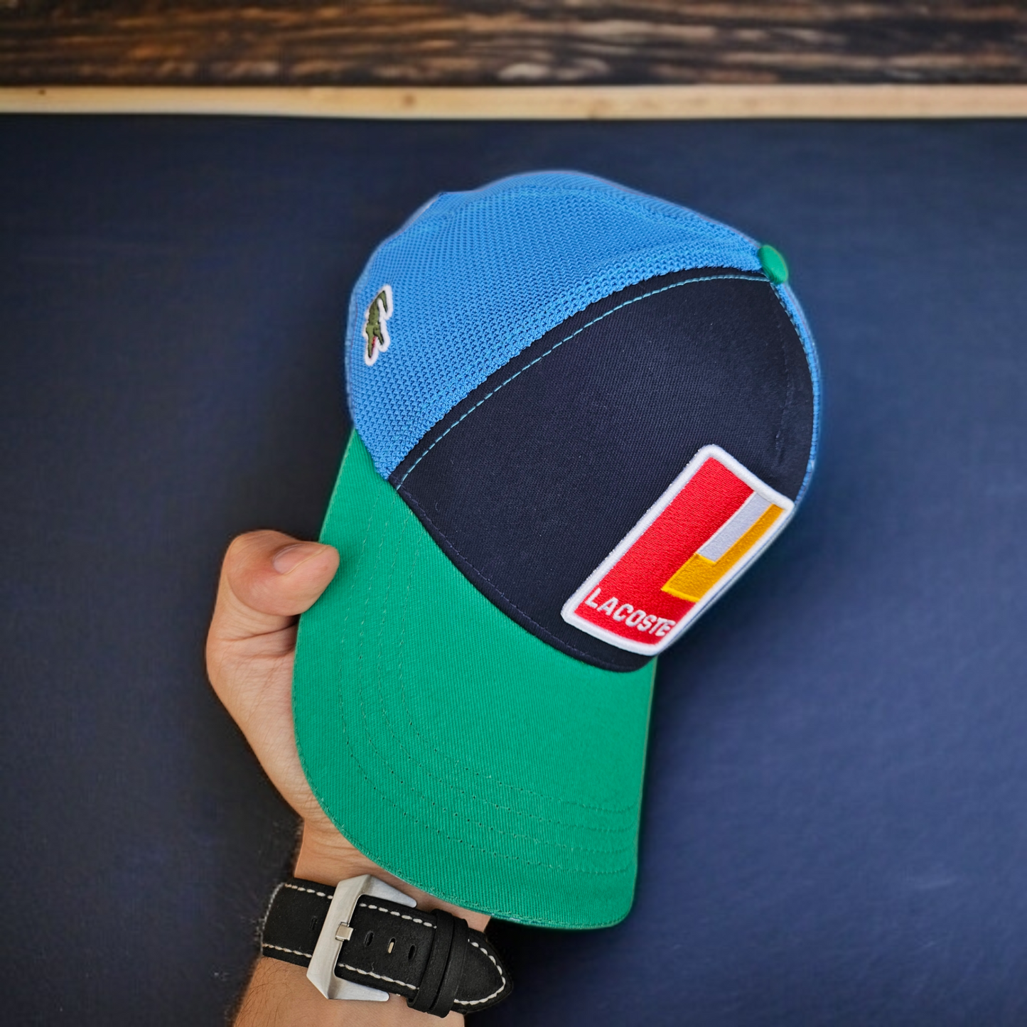 Casquette Lacoste vert